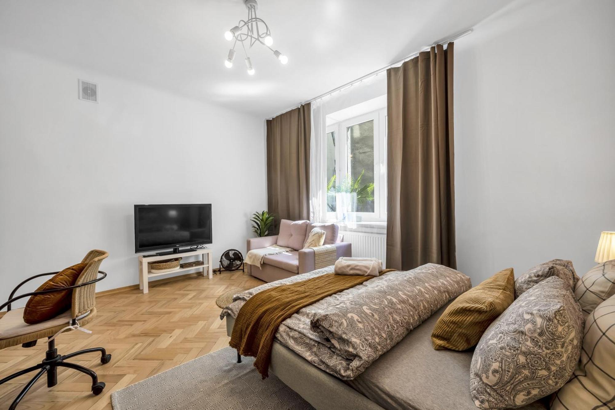 Appartement Slonce Przy Parku, 2 Sypialnie, Cisza, Kawa Warschau
